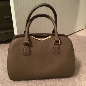 Calvin Klein Saffiano My Corner Satchel